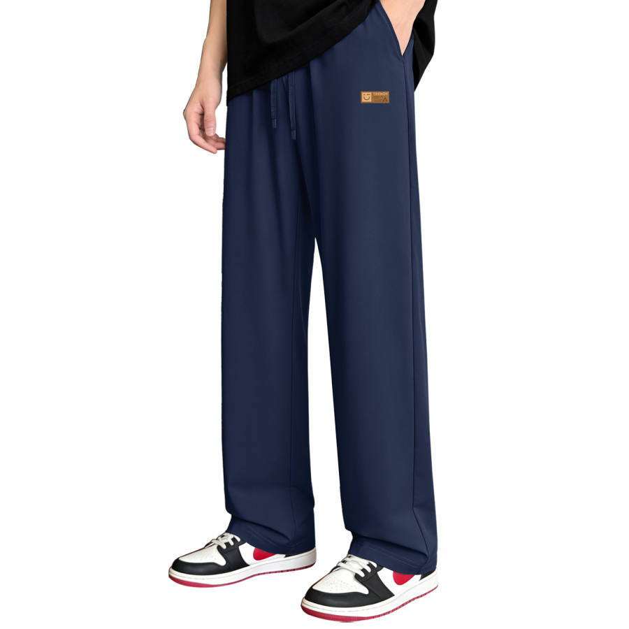 MINISO MINISO Casual Pants Unisex Thin Straight Fit Pants