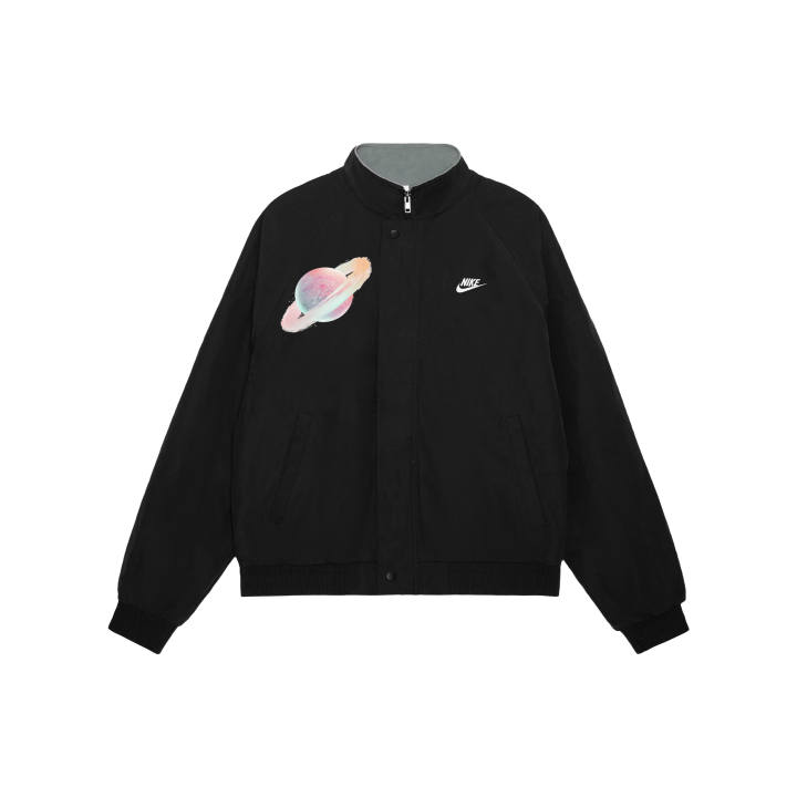 Nike Nike Club Jackets Men's Black Stand Collar Moderate Other