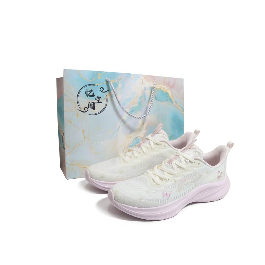 Li-Ning Li Ning Light Breeze Cushioning Breathable Low top Sprint Running Shoes Women's