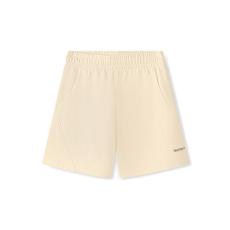 Skechers Casual Shorts Women's Ivory White 001J Moderate