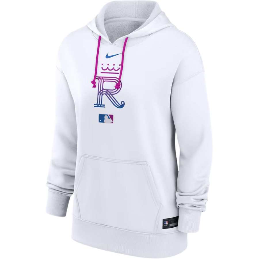 Nike Nike Kansas City Royals Authentic Collection City Connect Women's Nike Therma Mlb Pullover Hoodie