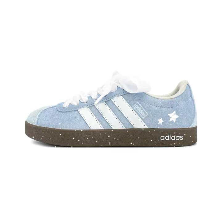 Adidas Adidas VL COURT 2.0 Fresh Macaron Low top German Army Trainers Unisex Light Blue
