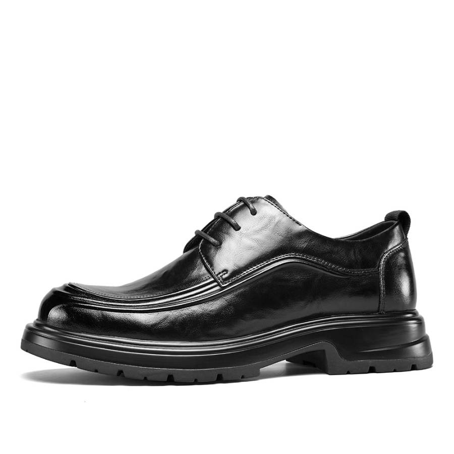 YEARCON Cow Leather Dress Shoes Men's