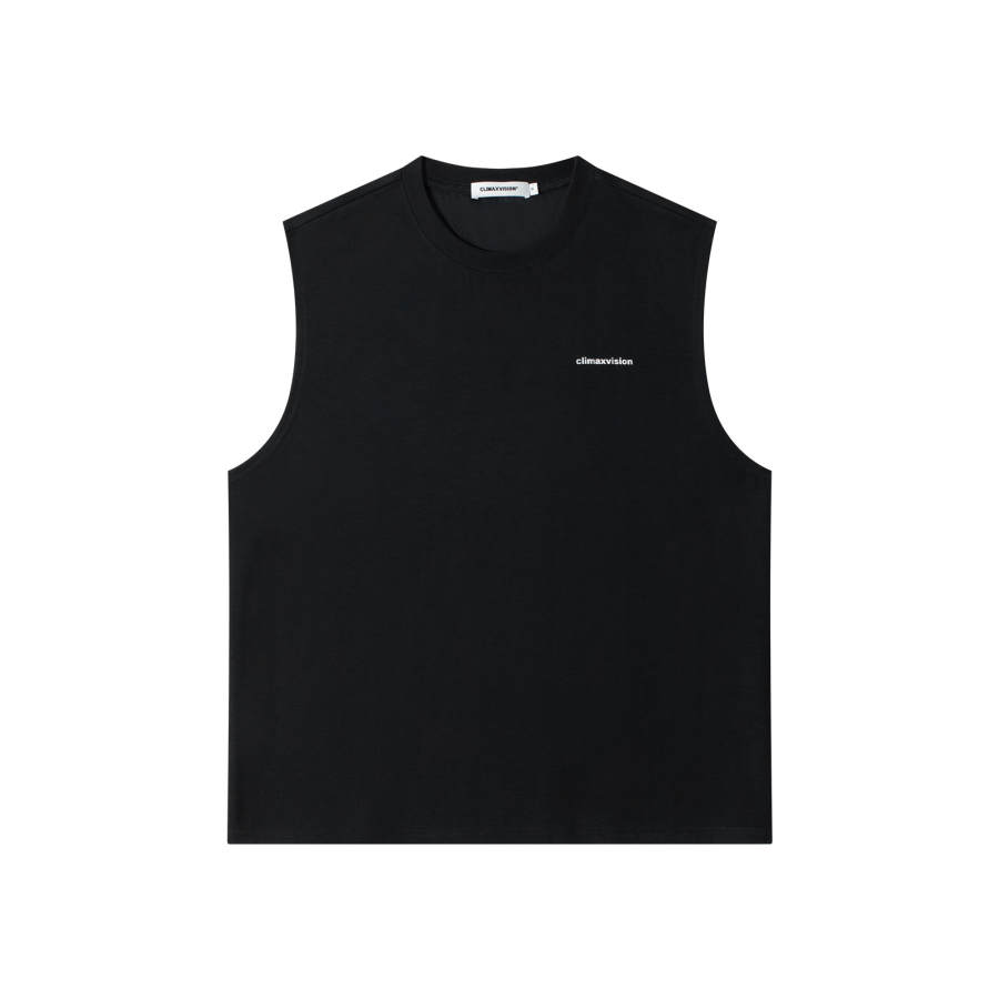 CLIMAX VISION Tank Tops Unisex Crew Neck Moderate Sleeveless
