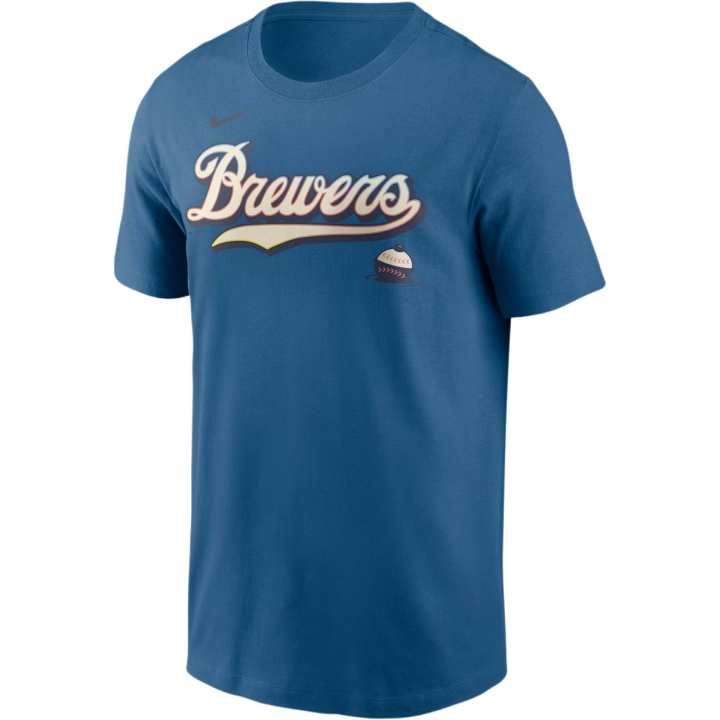 Nike Nike Milwaukee Brewers City Connect Wordmark Men's Nike Mlb T-Shirt