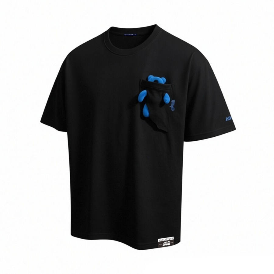 MUSCLETECH MUSCLETECH T Shirts Unisex Crew Neck Thin Heavyweight