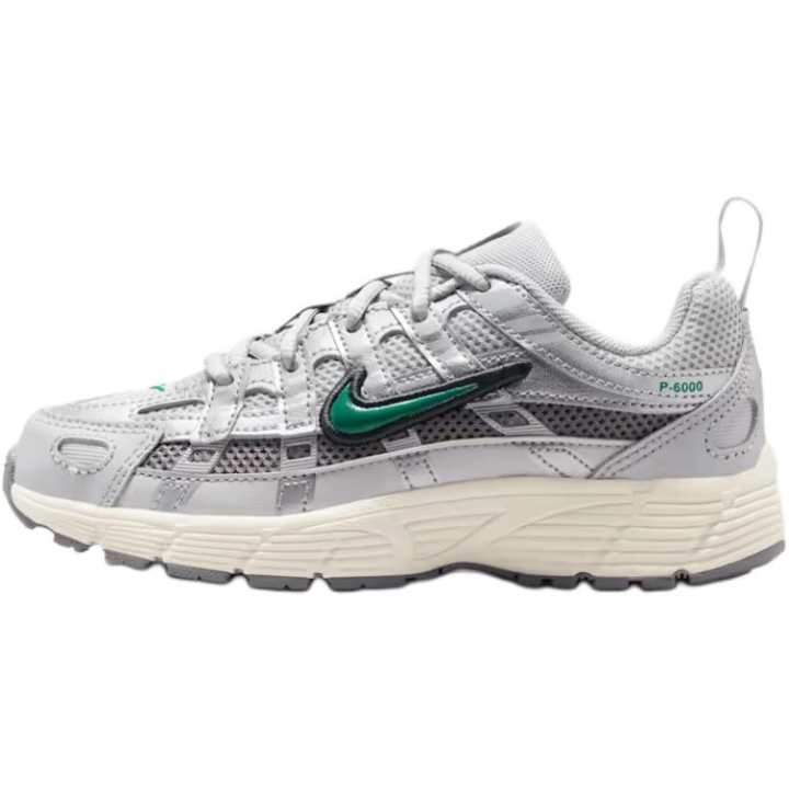 Nike Nike P 6000 Breathable Support Low top Kids' Running Shoes Gray Children Aged 3 7 Years Old