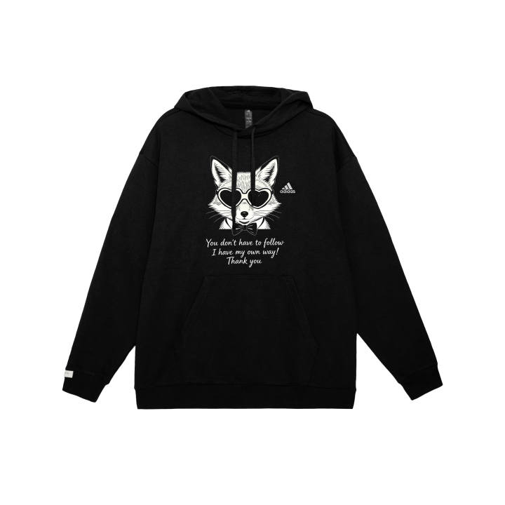 Adidas Adidas SWEAT Sweatshirts Unisex Black Hooded Thickened Regular