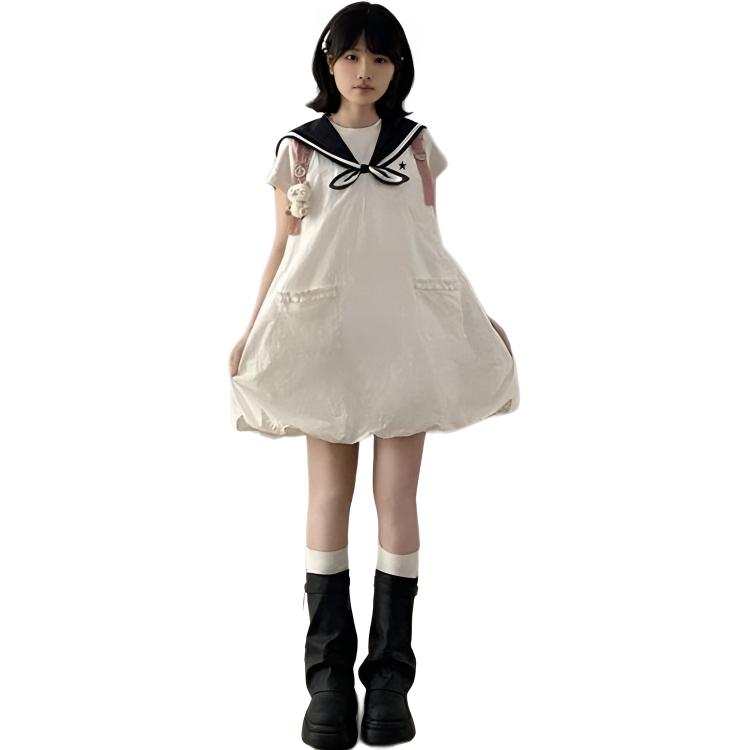 Cotton Gene Short Sleeved Dress Women's