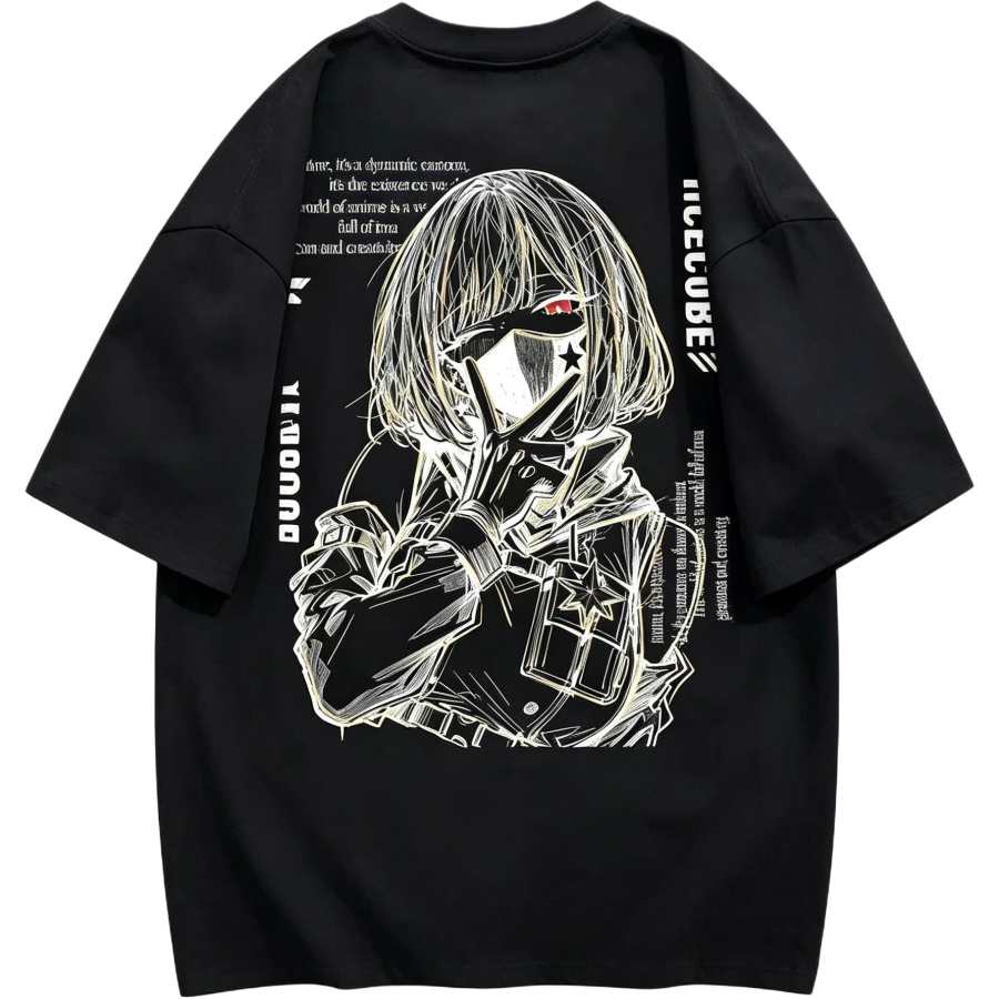 Lnga Landgre T Shirts Unisex Crew Neck Thin Straight Fit