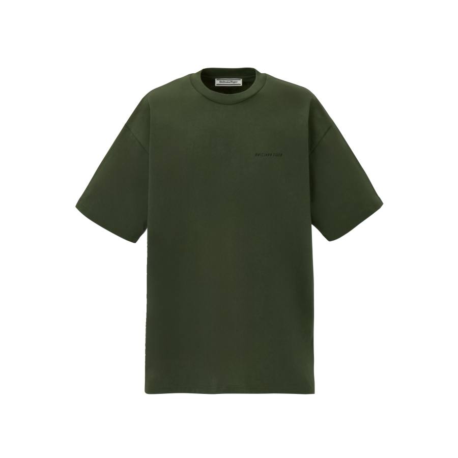 Onitsuka Tiger OVERSIZED GRAPHIC T Shirt Unisex Dark Green