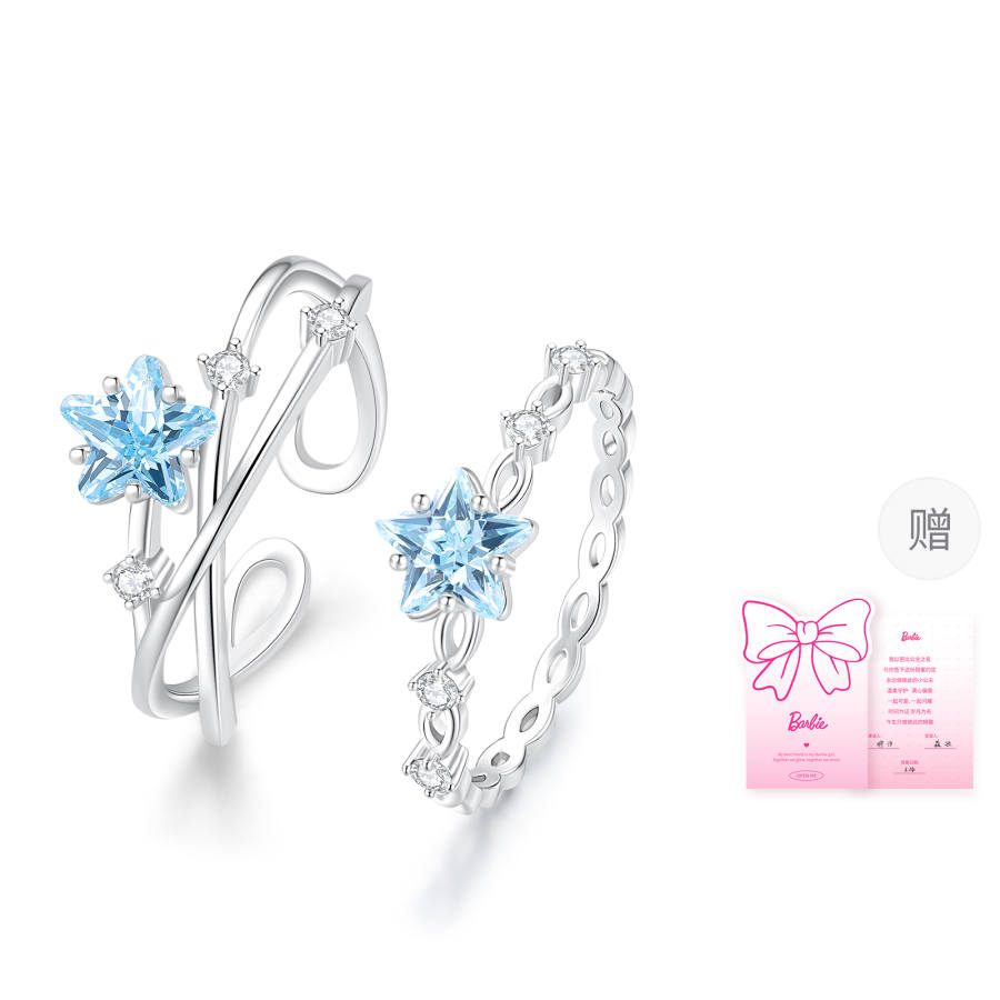 Barbie Synthetic Cubic Zirconia Rings Women's