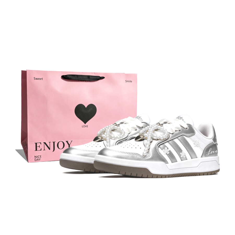 Adidas Adidas ENTRAP Butterfly, Pearl, Dopamine Dressing, Girlfriend, Valentine's Day Style, Shopping Bag