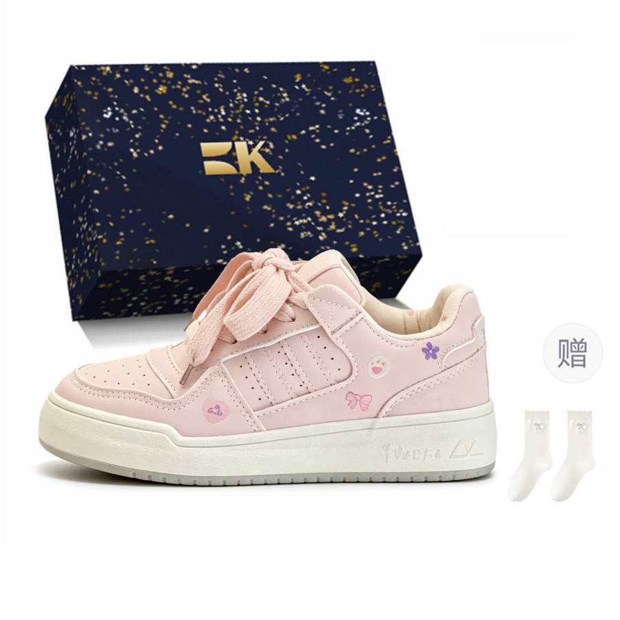 Boldi Kuki Low top Skateboard Shoes Women's Pink Shopping Bag