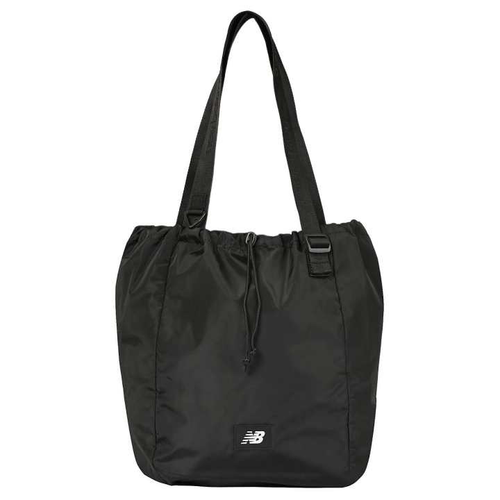New Balance New Balance Polyester Tote Bag, Shoulder Bag Unisex Black