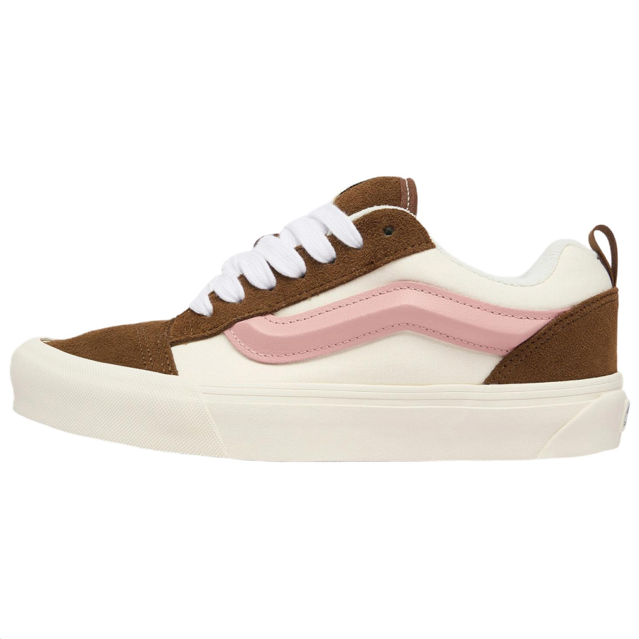 Vans Knu Skool Low top Skateboard Shoes Women's Beige Brown