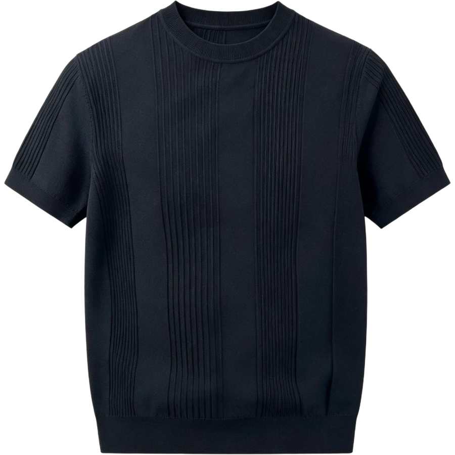 Lnga Landgre T Shirts Men's Crew Neck Moderate Straight Fit