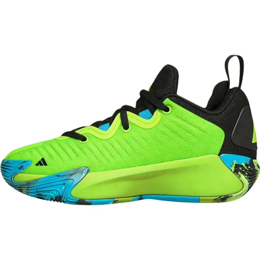Adidas Adidas INITIATION Breathable And Slip Resistant Support Low top Basketball Shoes Yellow Kids'