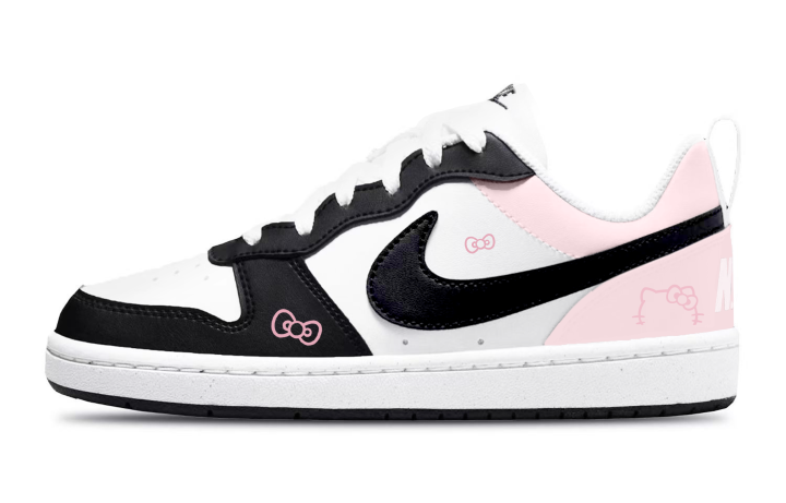 Nike Nike Court Borough Leather Low top Kids' Skateboarding Shoes Pink Unisex