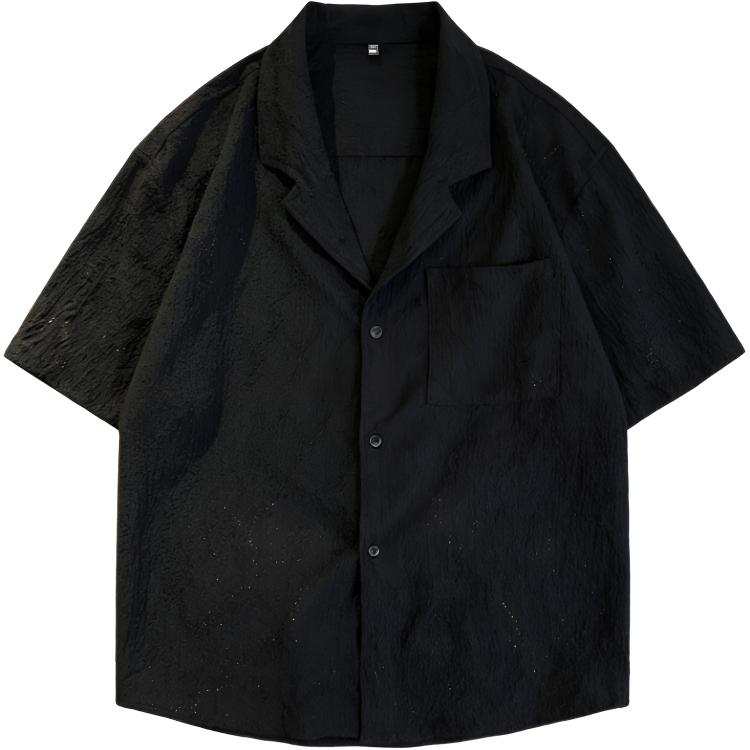Lnga Landgre Polo Shirts Men's Lapel Thin Straight Fit