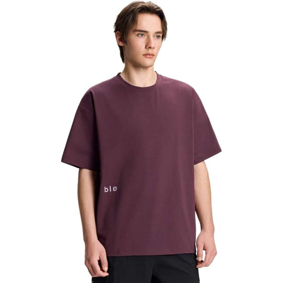 DESCENTE DESCENTE BLEU Quick Dry T Shirts Men's