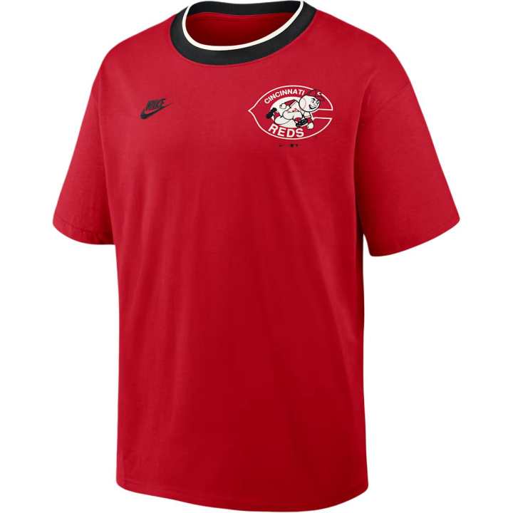 Nike Nike Cincinnati s Cooperstown Ringer Men's Nike Mlb T-Shirt