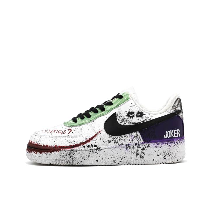 Nike Nike Air Force 1 Support Breathable Low top Skateboard Shoes Women's