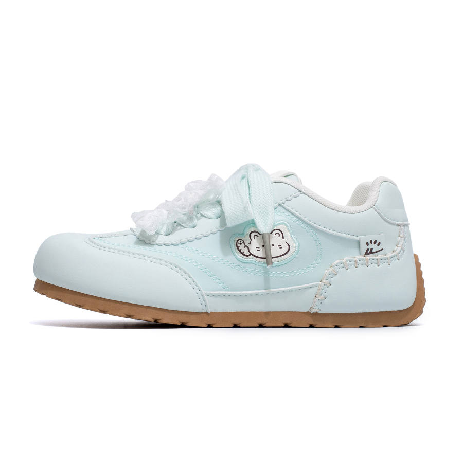 WARRIOR Warrior Sweet And Cute, Kitten, Flat German Army Trainers Lightweight Abrasion Resistant Coverage Low top Casual Shoes