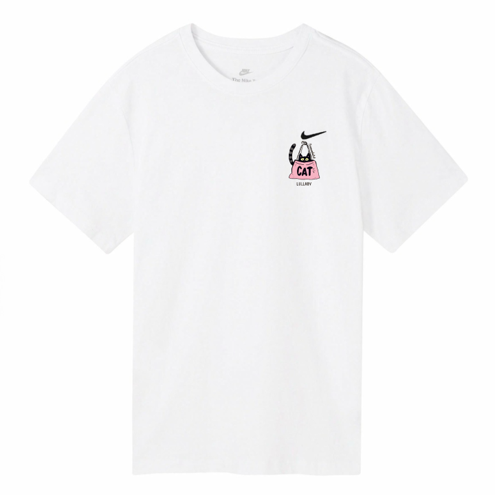 Nike Nike Sportswear T Shirts Unisex White Crew Neck Moderate