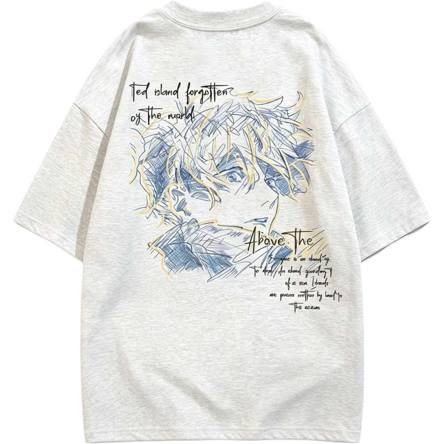 Lnga Landgre T Shirts Unisex Crew Neck Moderate Straight Fit