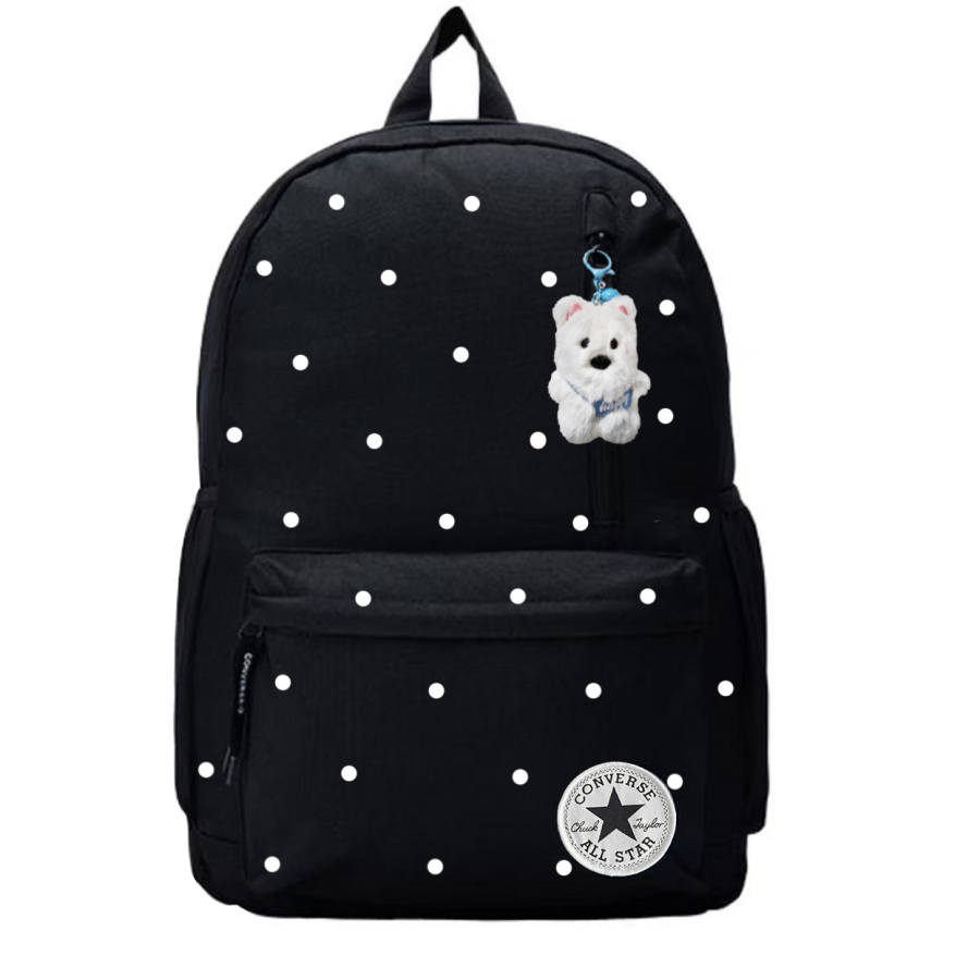 Converse Converse Polyester Minimalist Style Casual Style Backpack Medium Unisex Black