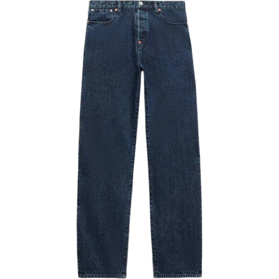 KENZO Jeans Men's Medium Stone Blue Moderate Straight Fit Pants