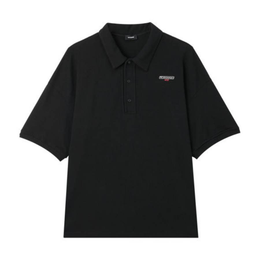 WE11DONE Polo Shirts Women's Black Moderate