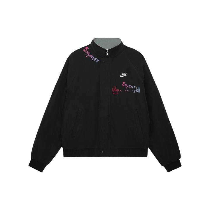Nike Nike Club Jackets Men's Black Stand Collar Moderate Other