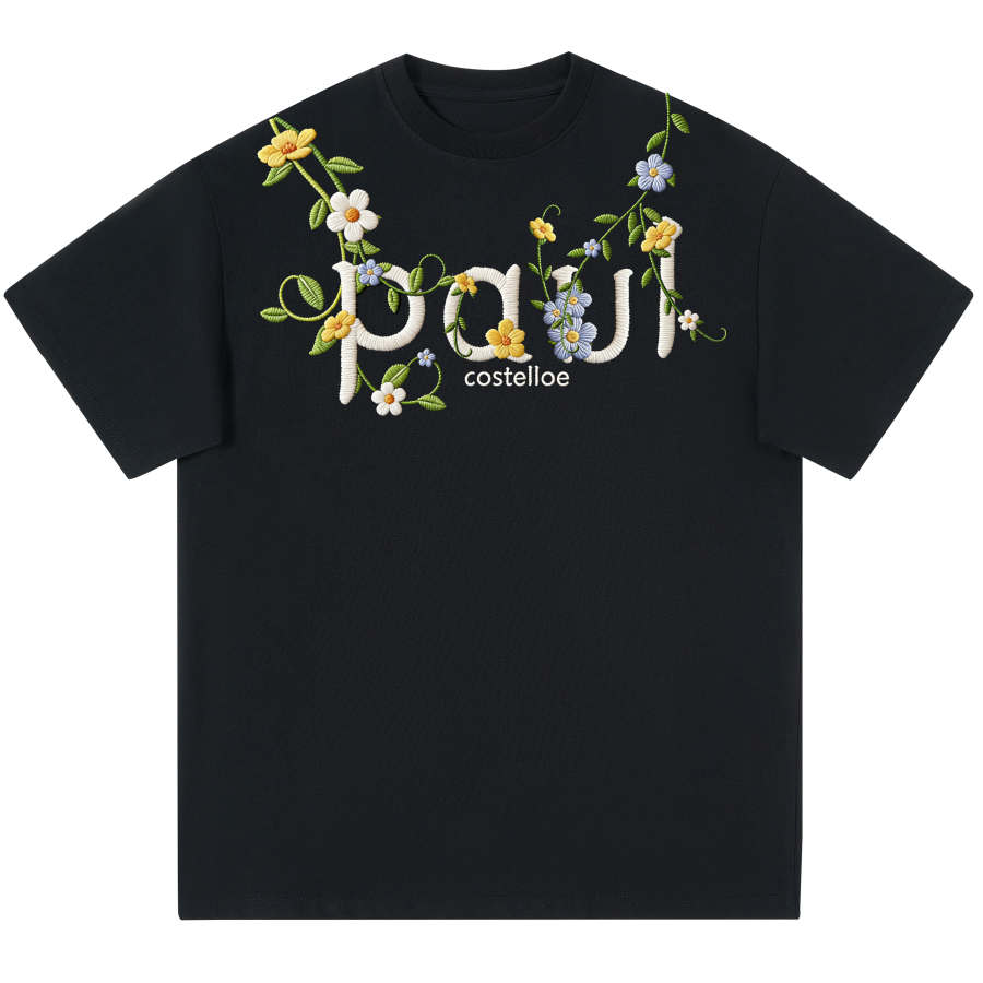 PAUL COSTELLOE T Shirts Unisex Crew Neck Thin Straight Fit