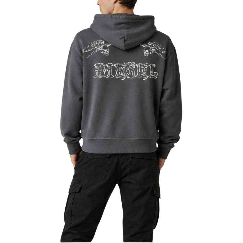 DIESEL DIESEL Sweatshirts Men's Gray Moderate