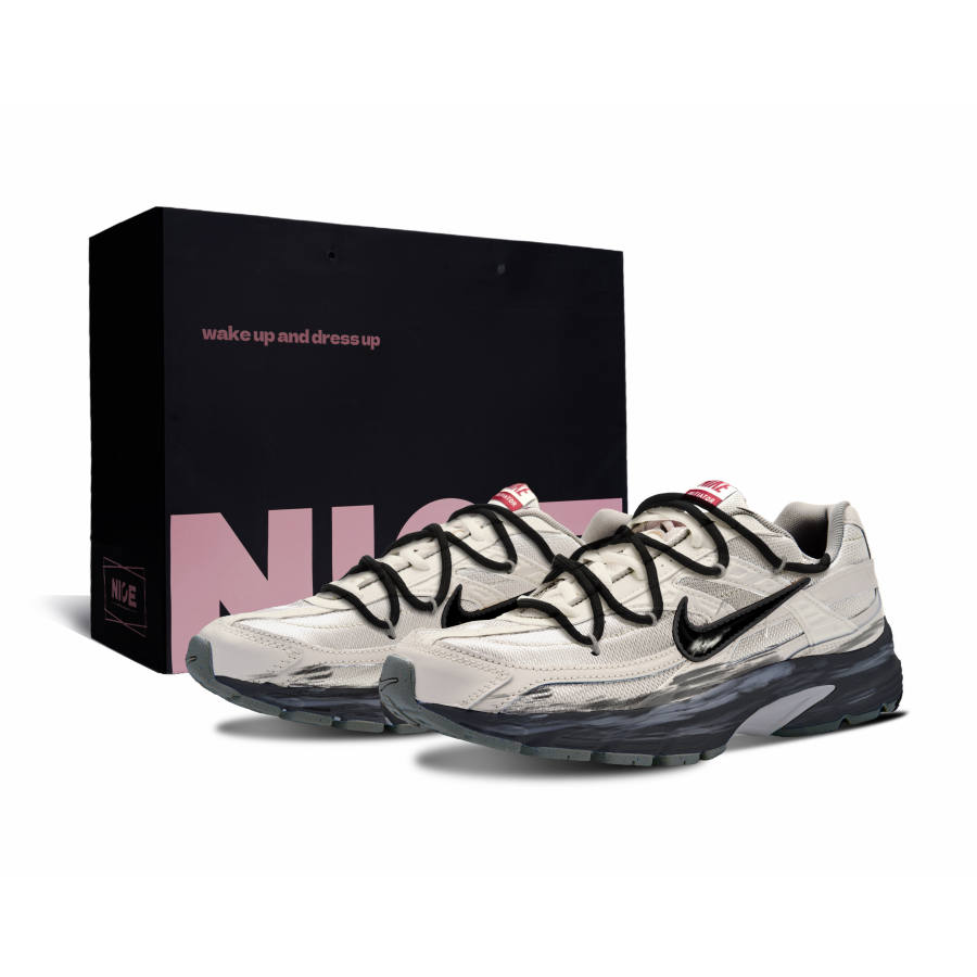 Nike Nike Initiator Synthetic Leather, Textile Cushioning Slip Resistant Abrasion Resistant Low top