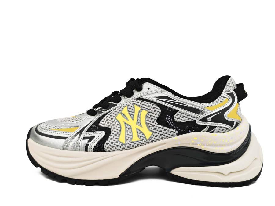 MLB New York Yankees Textile, Synthetic Leather Cushioning Slip Resistant Breathable Low top Casual City Commuting