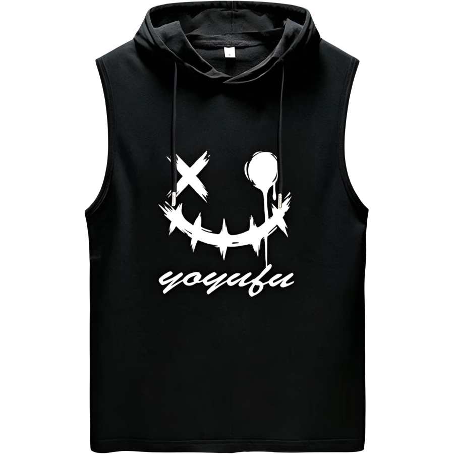 Lnga Landgre Tank Tops Unisex Hooded Thin Hooded