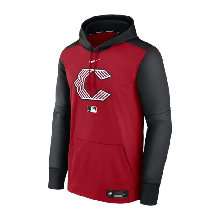 Nike Nike Cincinnati s Authentic Collection City Connect Men's Nike Therma Mlb Pullover Hoodie