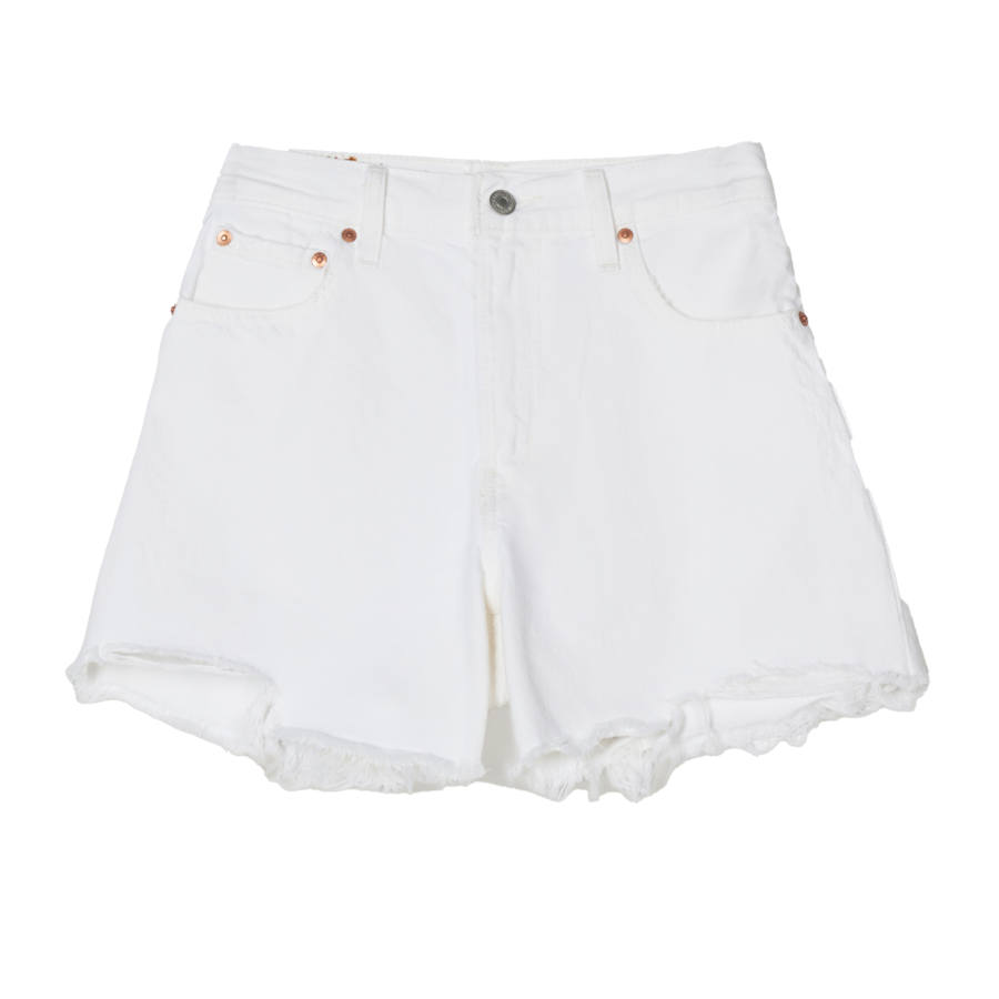 Levis Levis Denim Shorts Women's White Moderate Other