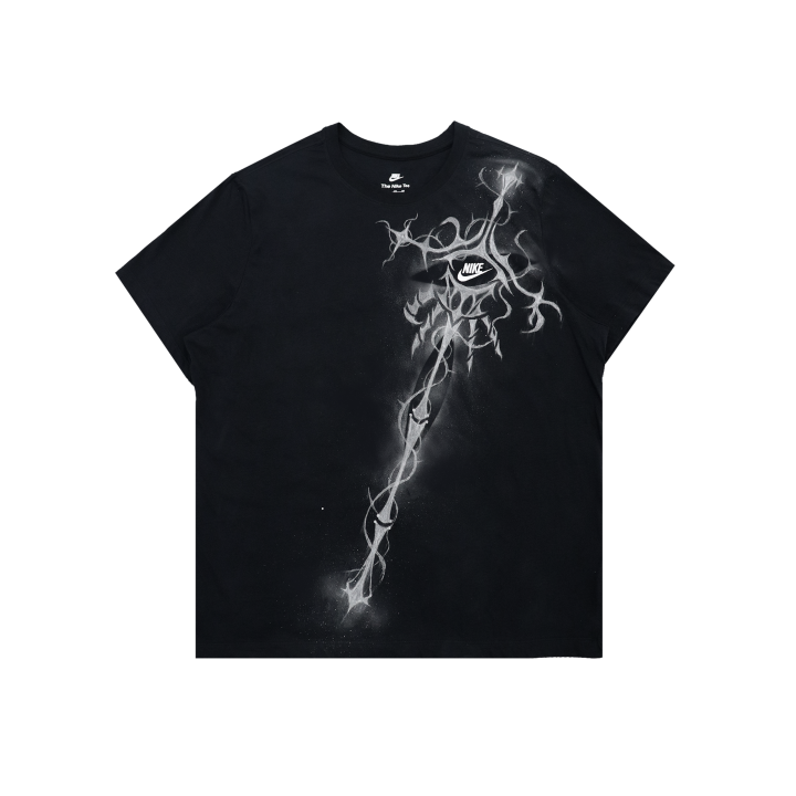 Nike Nike T Shirts Unisex Black Crew Neck Moderate Straight Fit