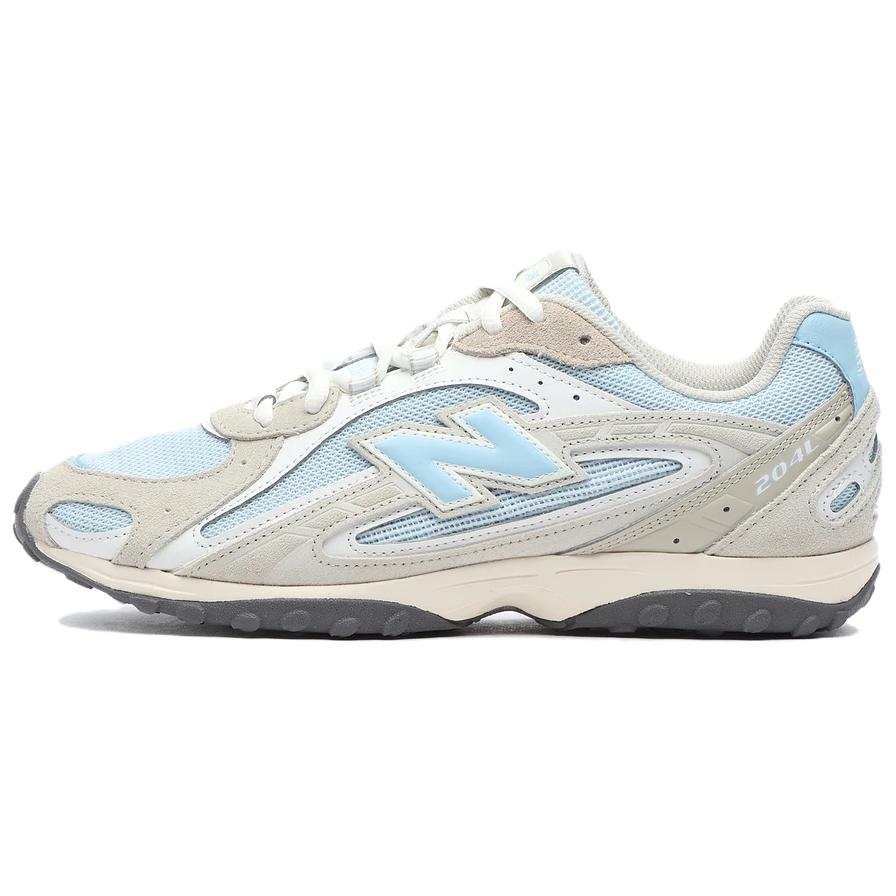 New Balance New Balance 204L Leather Abrasion Resistant Running Shoes Unisex Gray Blue