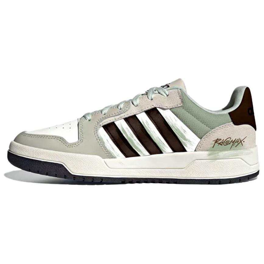 Adidas Adidas ENTRAP Gray Brown Walker Synthetic Leather Low top Skateboard Shoes Unisex Green Brown