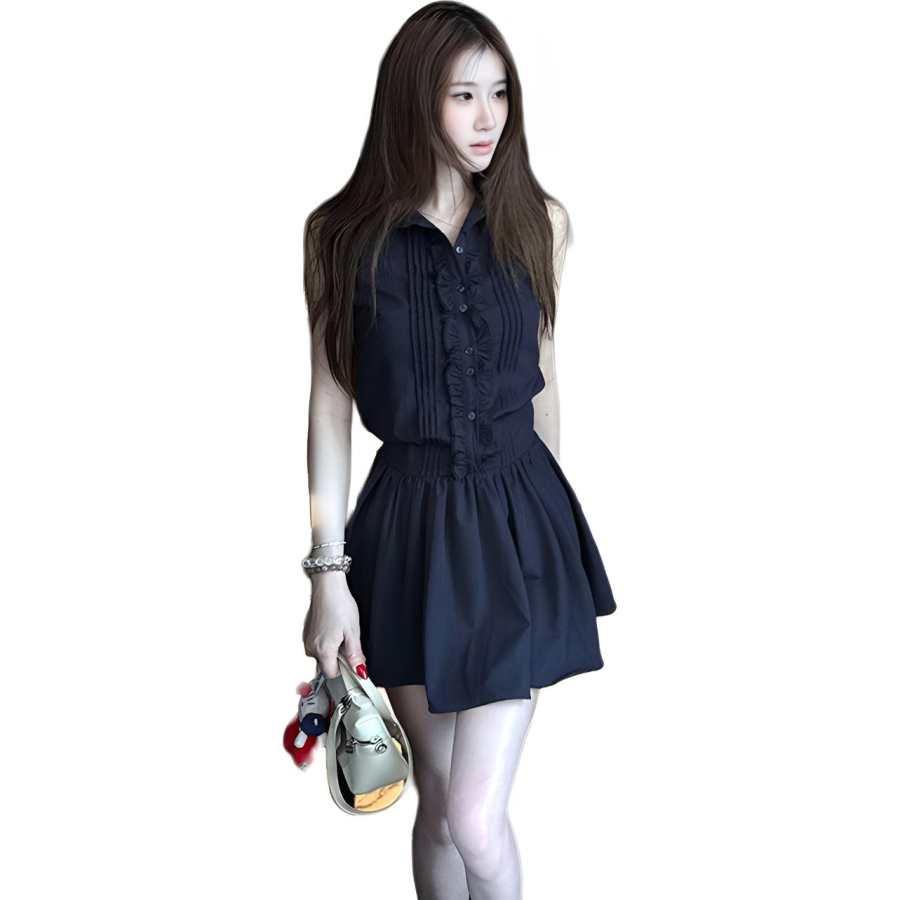 Cotton Gene Sleeveless Dress Women's