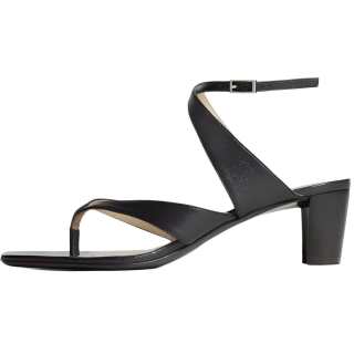 Lemaire One Strap Sandals 5cm Women's Black