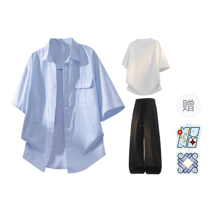 MIIOW Casual Sportswear Unisex Lapel Moderate