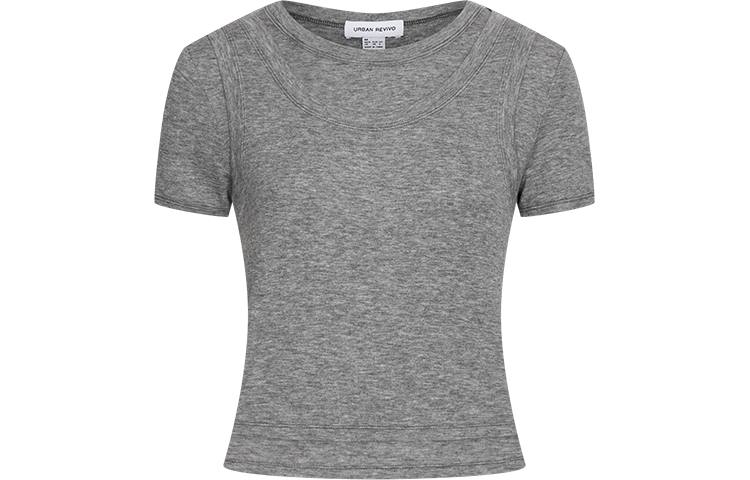 URBAN REVIVO Regular Sleeve T Shirt Women's Apparel Women's