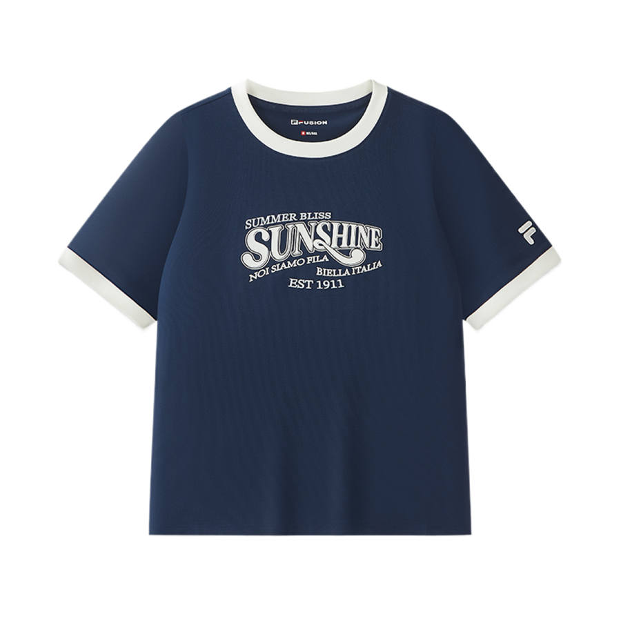 FILA FUSION Regular Sleeve T Shirt Women's