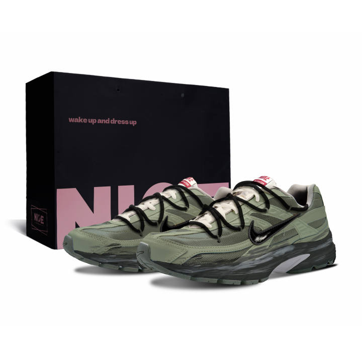 Nike Nike Initiator Running Shoes Men's Low Top Green/Black